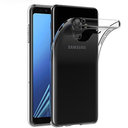 Gpack Samsung Galaxy J6 Kılıf 02 mm Silikon SilikonNano Glass