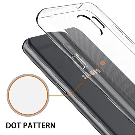 Gpack Samsung Galaxy J6 Kılıf 02 mm Silikon SilikonNano Glass