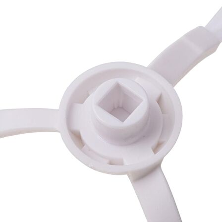 Xiaomi Mop Pro (STYTJ02YM) Uyumlu 10 Adet Beyaz Yan Fırça