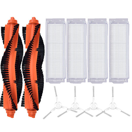 FilterHauz Mega I Xiaomi Mop Pro (STYTJ02YM) Uyumlu Beyaz Filtre Seti