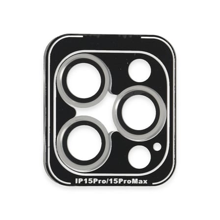 Joko Apple İphone 15 Pro Max Pvd Metal Kamera Lens - Gümüş