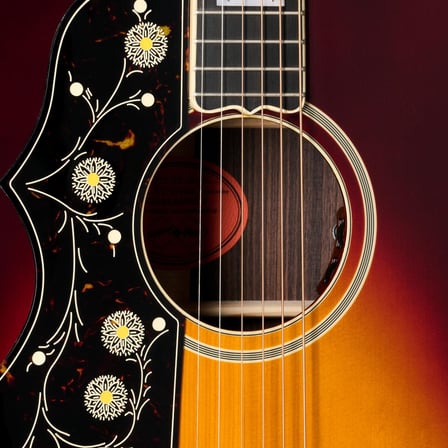 Epiphone Pre-war SJ-200 Rosewood Reissue Solak Elektro Akustik Gitar (Vintage Sunburst)