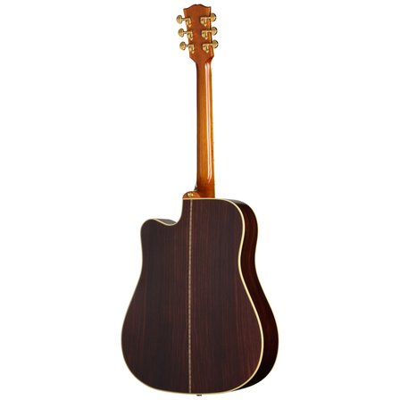 Epiphone Hummingbird Deluxe EC Elektro Akustik Gitar (Autumn Burst)