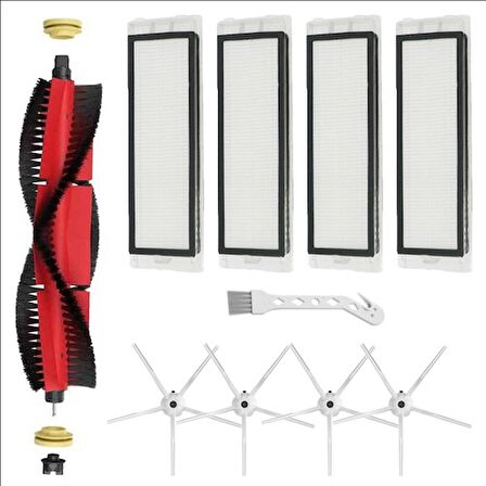 Mija Roborock S6 Pure Robot Cleaner Beyaz Uyumlu Filtre Seti - Megaset