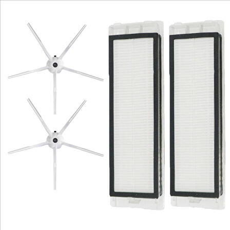 Roborock S6 PURE Robot Cleaner Beyaz Uyumlu Filtre Seti - Liteset