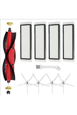 Roborock S6 Max Robot Cleaner Beyaz Uyumlu Filtre Seti - Megaset