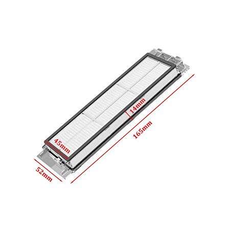 Roborock S5 S50 S55 Robot Cleaner Uyumlu Filtre Seti - Basicset