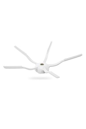 Roborock S6 Max Vacuum Cleaner Uyumlu 6 Adet Beyaz Yan Fırça