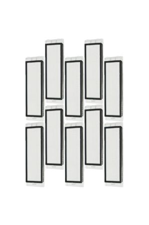 Roborock S6 Max Vacuum Cleaner Uyumlu 10 Adet Filtre