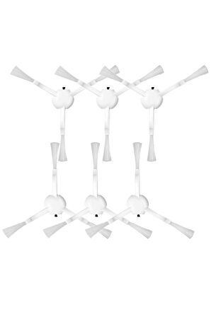 Dreame F9 (stytj01zhm) Uyumlu 6 Adet Yan Fırça