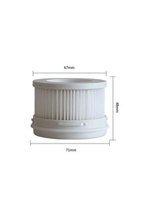 Xiaomi Handheld 1c (scwxcq02zhm) Uyumlu Hepa Filtre