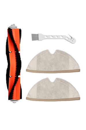 Roborock S50 Uyumlu 4 Parça Yedek Filtre Fırça Seti