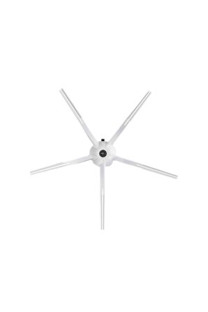 Roborock S5 Max Uyumlu 2 Parça Yedek Filtre Fırça Seti Beyaz