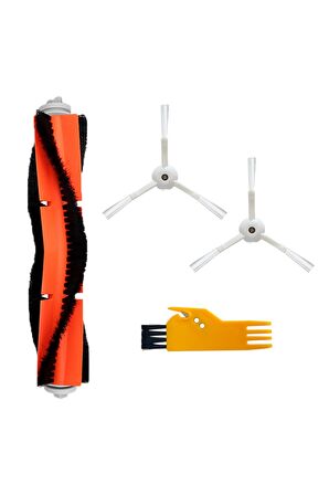 Roborock S5 Uyumlu 4 Parça Yedek Filtre Fırça Seti