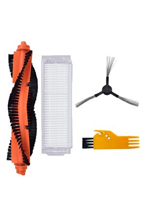 Viomi V2 Pro (stytj02ym) Uyumlu 4 Parça Yedek Filtre Fırça Seti
