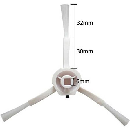 Xiaomi Dreame F9 (STYTJ01ZHM) Uyumlu 4 Parça Yedek Filtre Fırça Seti