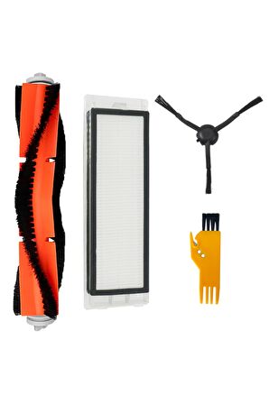 Xiaomi Mop Pro 2+ (stytj02zhm) Uyumlu 4 Parça Filtre Fırça Yenileme Seti