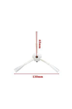 Xiaomi Mi Robot 1s (sdjqr02rr) Uyumlu 5 Parça Yedek Filtre Fırça Seti