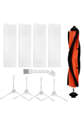 Xiaomi G1 2in1 Essential (mjstg1) Uyumlu 10 Parça Yedek Filtre Fırça Seti