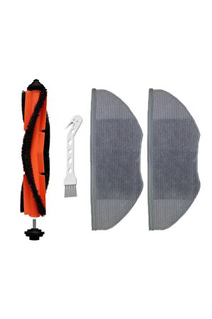 Xiaomi G1 2in1 Essential (mjstg1) Uyumlu 4 Parça Yedek Filtre Fırça Seti
