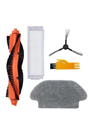 Xiaomi Mop Pro (stytj02ym) Uyumlu 4 Parça Yedek Filtre Fırça Seti