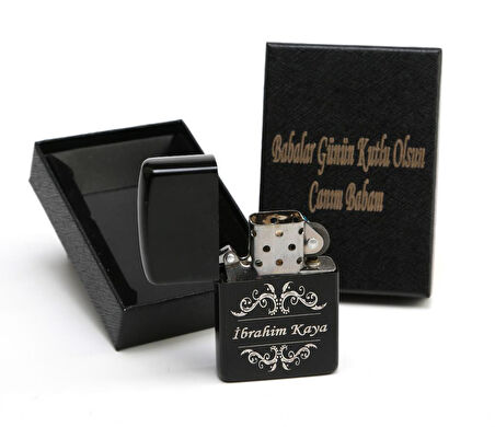 Kişiye Özel Babalar Günü Hediyesi  Benzinli Çakmak KHNÇK000208