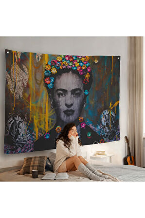 Frida Kahlo Duvar Örtüsü-7115