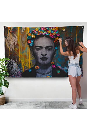 Frida Kahlo Duvar Örtüsü-7115