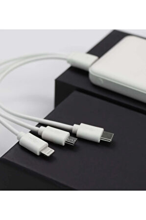 10.000 mAh Beyaz Powerbank