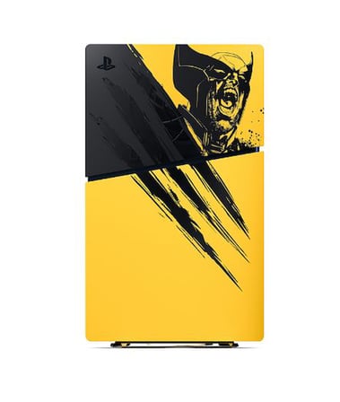 PS5 Console Covers Slim Kasa  – Marvel’s Wolverine Battle Yellow Limited Edition