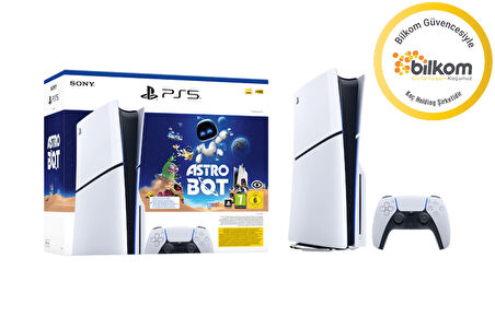 Sony Playstation 5 Slim CD Versiyon - Astro Bot Oyun Hediyeli (Bilkom Garantili)