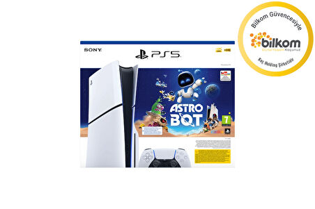 Sony Playstation 5 Slim CD Versiyon - Astro Bot Oyun Hediyeli (Bilkom Garantili)