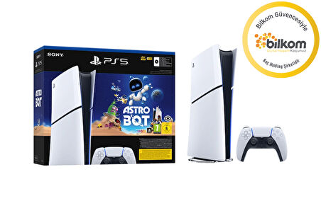 Sony Playstation 5 Slim Digital Versiyon – Astro Bot Oyun Hediyeli Oyun Konsolu (Bilkom Garantili)