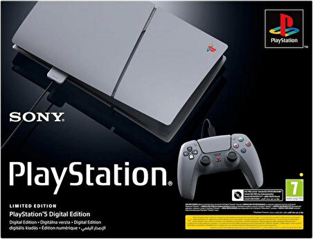 Sony Playstation 5 Slim Digital Versiyon 30.Yıl Özel Oyun Konsolu (Bilkom Garantili)