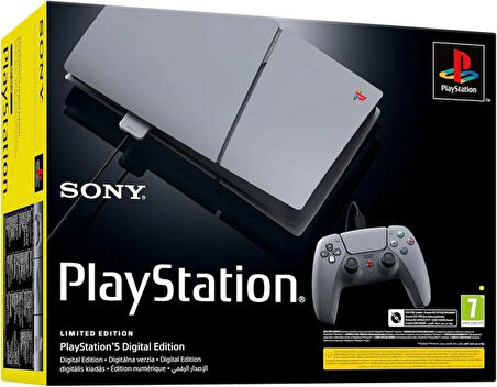 Sony Playstation 5 Slim Digital Versiyon 30.Yıl Özel Oyun Konsolu (Bilkom Garantili)