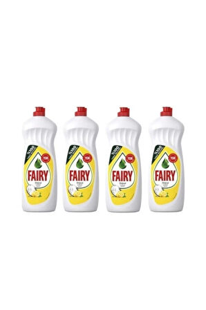 Fairy Bulaşık Deterjanı Limon 650 ml X 4 Adet