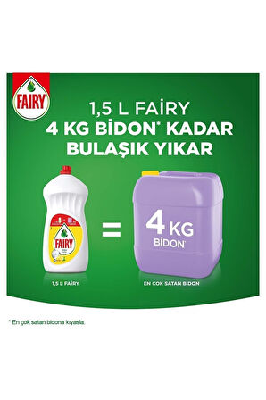 Fairy Bulaşık Deterjanı Limon 650 ml X 4 Adet