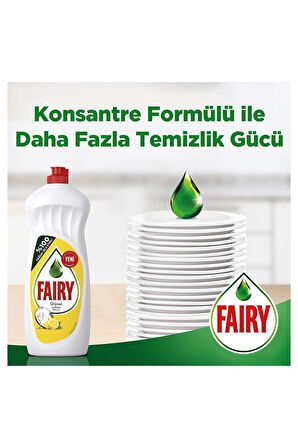 Fairy Bulaşık Deterjanı Limon 650 ml X 4 Adet