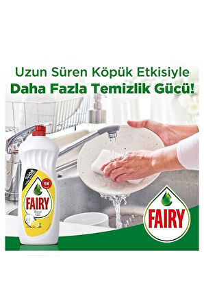 Fairy Bulaşık Deterjanı Limon 650 ml X 4 Adet