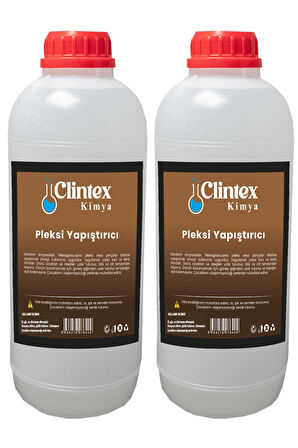 Clintex Kimya Pleksi Yapıştırıcı İnce Kloroform 2x1.250 Kg