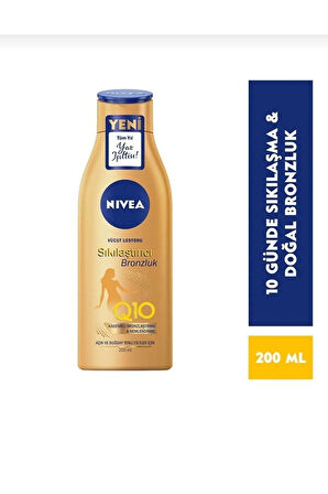 Q10 Sıkılaştırıcı & Bronzlaştırıcı Vücut Losyonu 200 ml