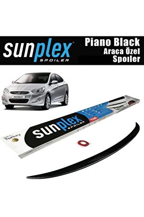 Accent Blue Bagaj Üstü Spoiler 2011 Sonrası Piano Black Uyumlu