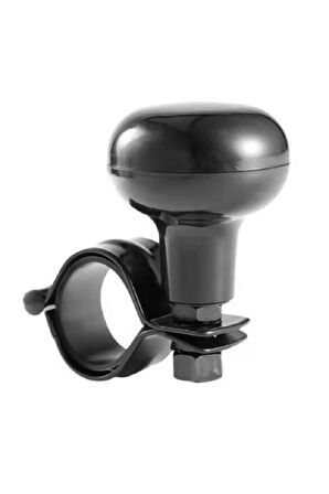 Siyah Lüx Direksiyon Topuzu Metal Bağlantılı