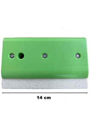 Cam Filmi Çekme Ve Folyo Çekme Aparatı Keçe