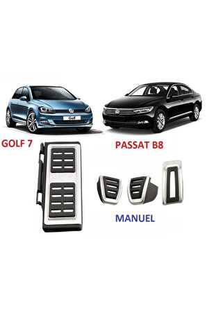 Vw Golf 7 Pedal Seti Manuel Vites Geçme Model Alüminyum 1. Kalite Uyumlu