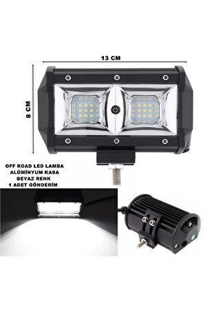 Off Road Power Led Lamba Beyaz Sabit Power Led 8 x 13 cm 1 Adet