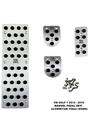 Vw Golf 7 Lr Pedal Seti Manuel Vites 2013-2019 Arası Vidalı Model Uyumlu