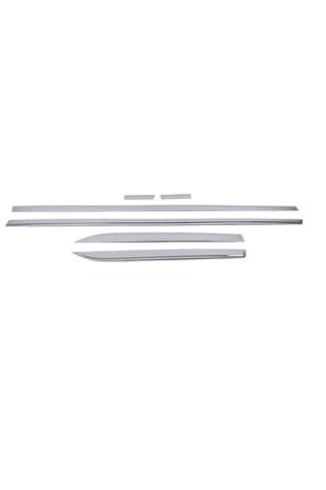 Vw Golf 8 Uyumlu  Yan Kapı Çıtası Nikelajı 2020 Sonrası 4 Prç P Çelik