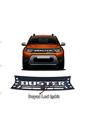 Dacia Duster Beyaz Ledli Işıklı Panjur 2018 Sonrası Uyumlu