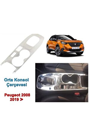 Peugeot 2008 Orta Konsol Nikelajı 2019 Sonrası 1 Prç. P. Çelik